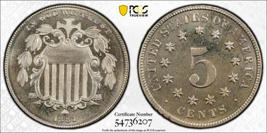 1881 5C PR64