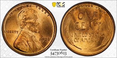 1923 1C MS67RD
