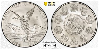 2022-Mo 2 Onza Libertad Ag MS69