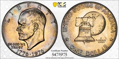 1976 $1 Type 1 MS66