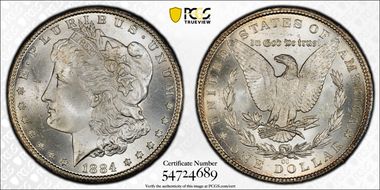 1884-CC $1 MS65