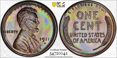 1911-S 1C N1BN