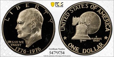 1976-S $1 Clad Type 2 PR68DCAM