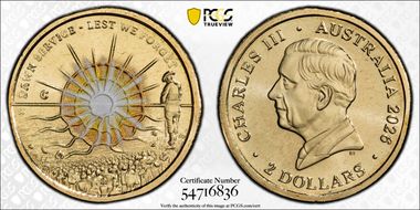 2026-C $2 Dawn Service AlBr Colorized MS69