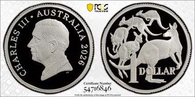 2026 $1 Silver PR70DCAM