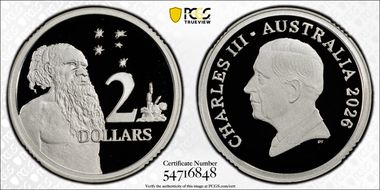 2026 $2 Silver PR70DCAM