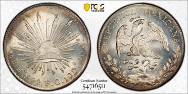 1892-Ho FG 8 R Ho39 MS65