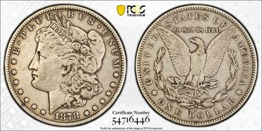1878-S $1 VF30