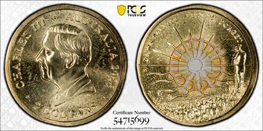 2026-C $2 Dawn Service AlBr Colorized MS68