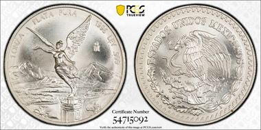 1996-Mo Onza Libertad Ag MS68