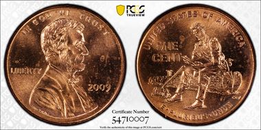 2009 1C Lincoln-Formative Years MS65RD