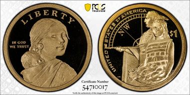 2014-S $1 Native American PR69DCAM