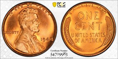 1948 1C MS67+ RD