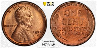 1923-S 1C MS65RD