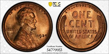 1924 1C MS67RD