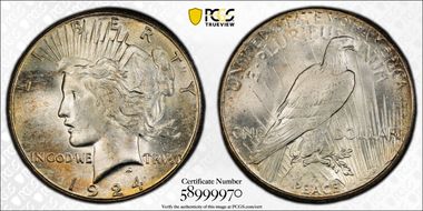 1924-S $1 MS65+