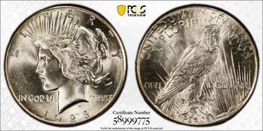 1928 $1 MS64
