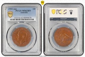 1952 (m) 1D MS62BN