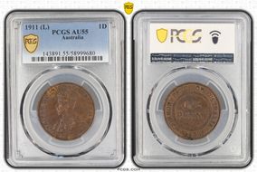 1911 (L) 1D AU55BN
