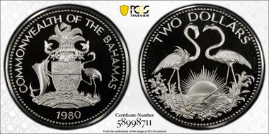 1980-FM $2 PR69DCAM