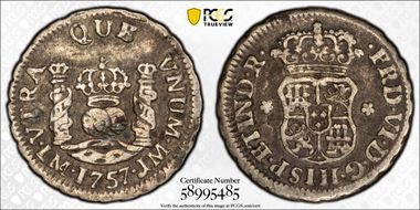 1757-LM JM 1/2 R Calico-60 VF30