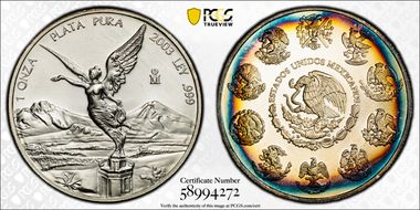 2003-Mo Onza Libertad Ag MS68