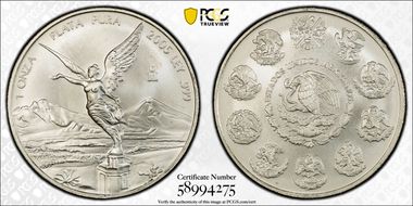 2005-Mo Onza Libertad Ag MS68