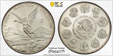 2006-Mo Onza Libertad Ag MS69