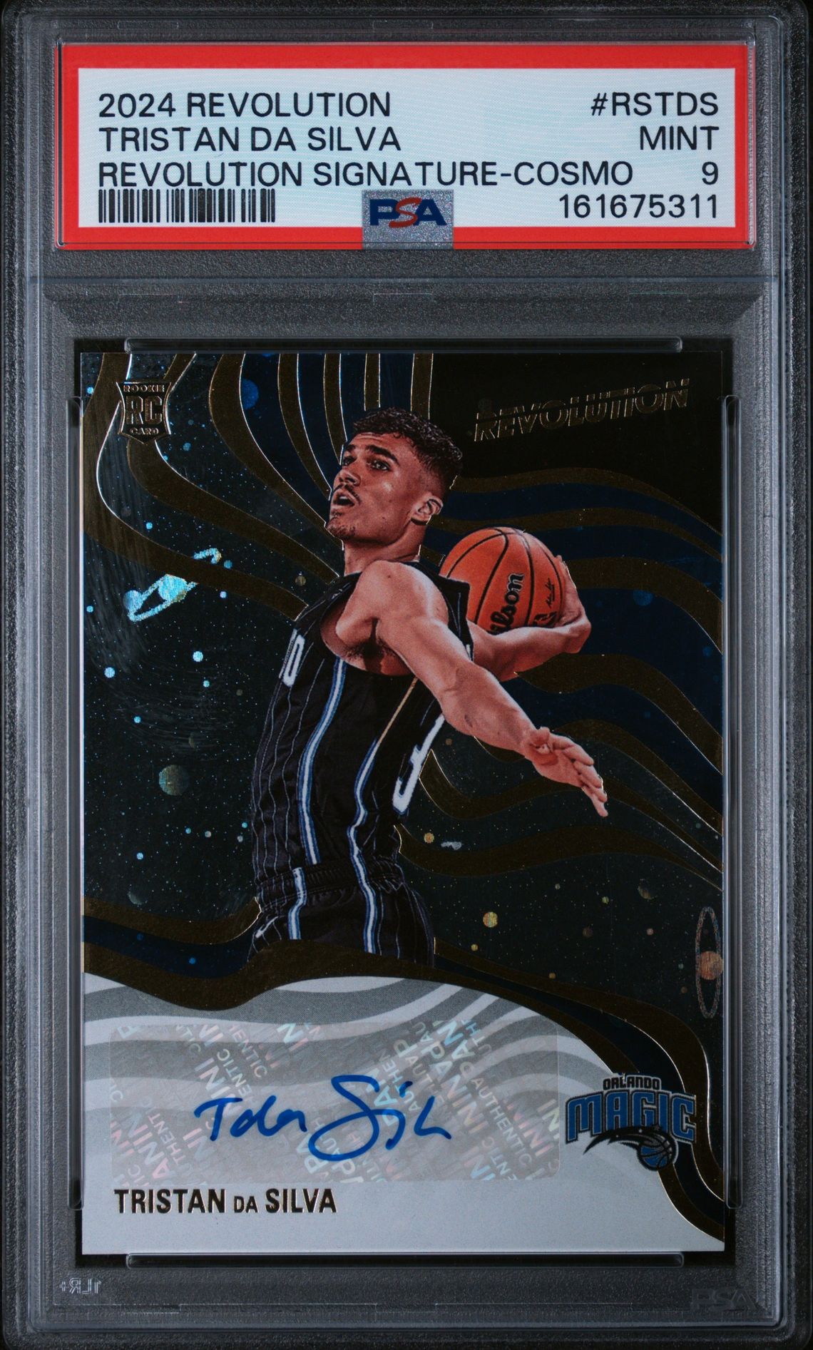 2024 Panini Revolution Revolution Signatures Tristan Da Silva #Rstds (Revolution Signature-Cosmo) Mint 9 front