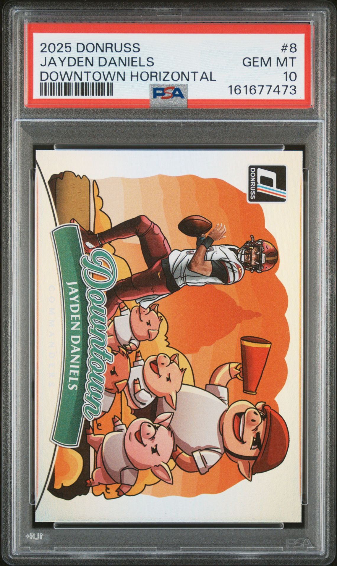 DANIELS PANINI DONRUSS DOWNTOWN HORIZONTAL 2025