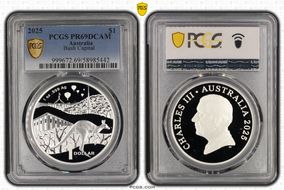 2025 $1 Bush Capital PR69DCAM