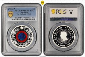 2026-P $1 The Outback - Opal Wonders of Australia PR69DCAM