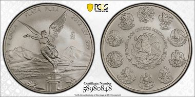 2012-Mo Onza Libertad Ag MS69