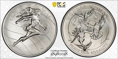 2025 Medal DC Comics - Wonder Woman 1oz Ag MS69