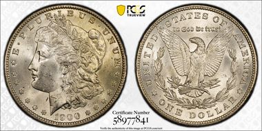 1900 $1 MS64