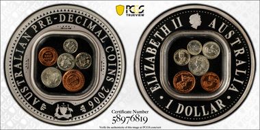 2006 $1 40th Anniv Pre-Decimal PR69DCAM
