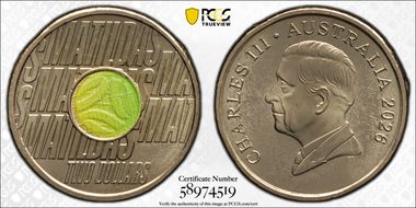 2026 $2 Matildas Colorized MS66