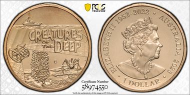 2023-C $1 Creatures of the Deep MS67