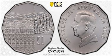 2026 50C Battle of Kapyong 75th Anniversary MS67