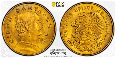 1969-Mo 5C KM-426 MS65