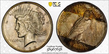 1922 $1 MS64