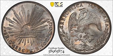 1886-Go RR 8 R Go69 MS65