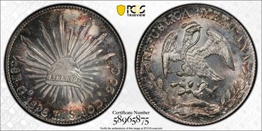 1896-Go RS 8 R Go79 MS65+