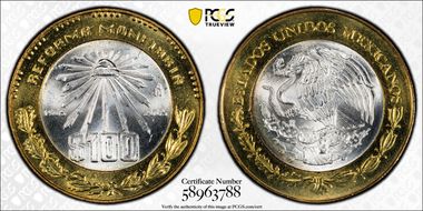 2005-Mo 100 P Monetary Reform Centennial MS66