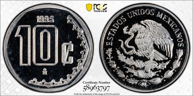 1995-Mo 10C PR69DCAM
