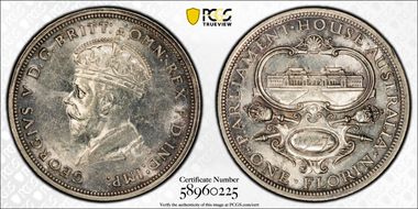 1927(m) Florin Canberra  KM-31 MS62
