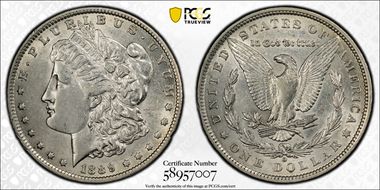 1889-O $1 AU53