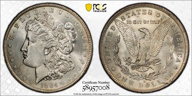 1884-O $1 N1