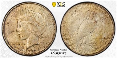 1934-D $1 AU50