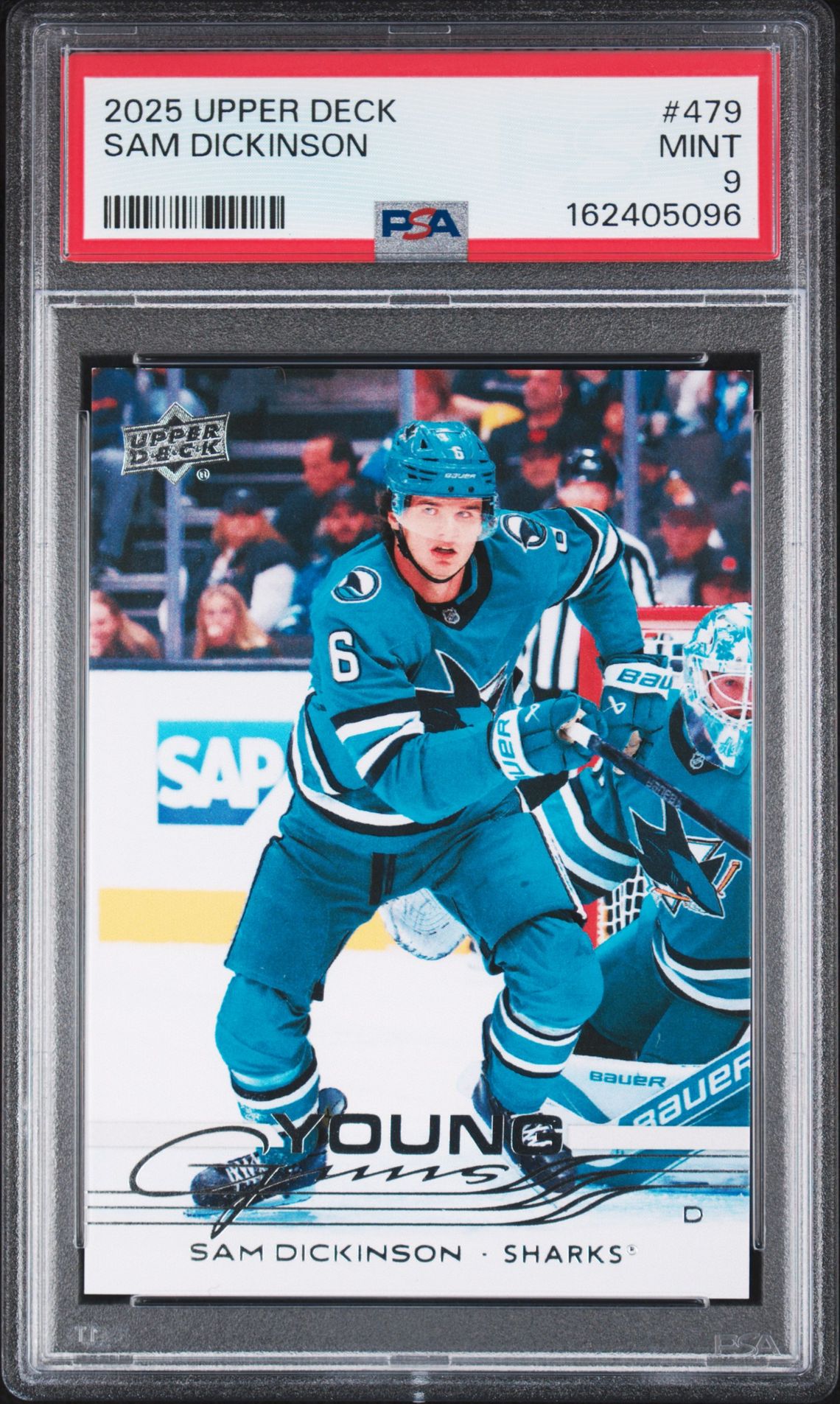 2025 Upper Deck Sam Dickinson #479 Mint 9 front